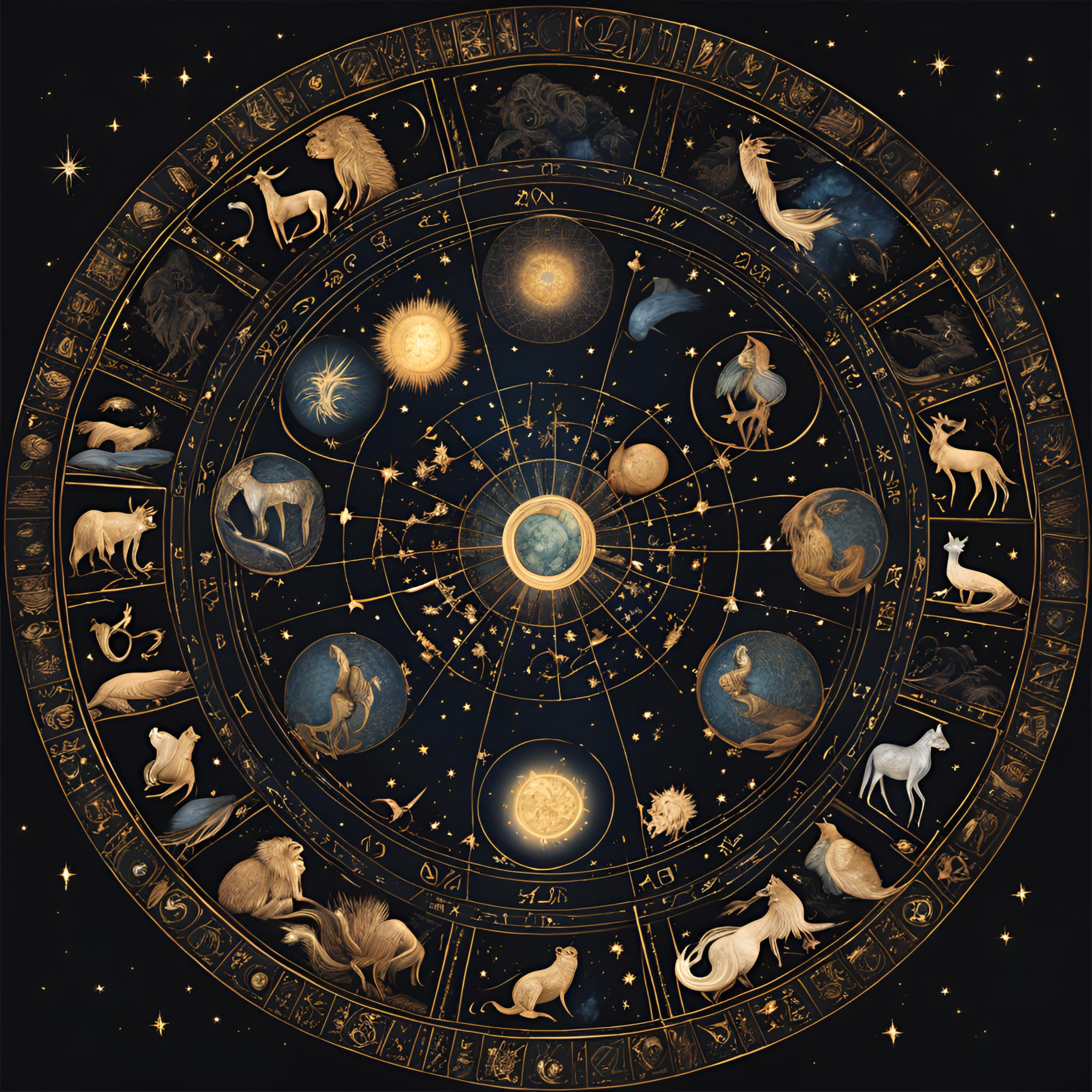 12星座のそれぞれの守護惑星